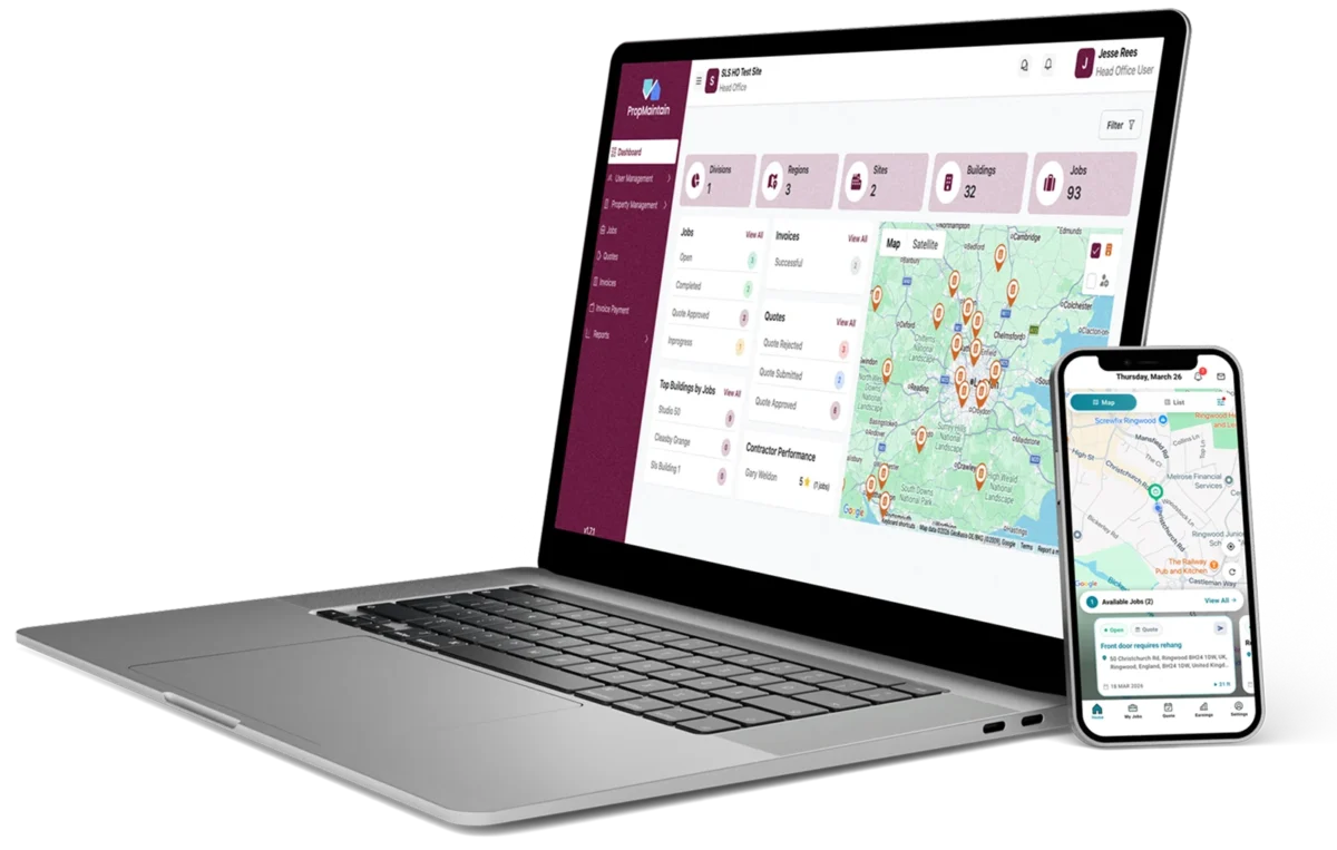 Propmaintain desktop mobile view